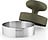 Prensa para hamburguesas Green Tool, verde
