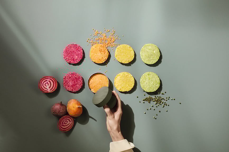 Prensa para hamburguesas Green Tool, verde