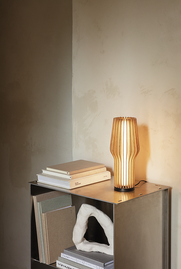 Radiant Stolna Lampa LED prirodni hrast