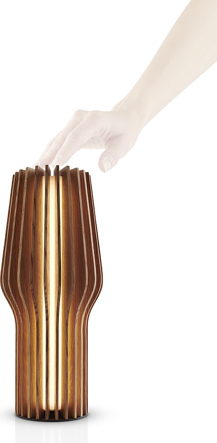 Radiant Namizna Svetilka LED, naravni hrast