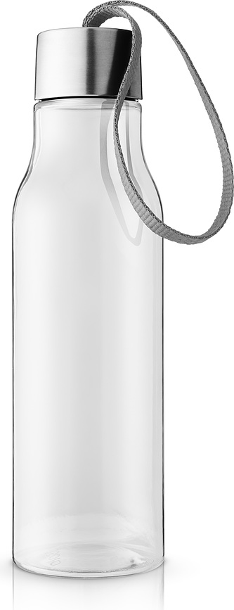 RE-Hydrate Bouteille d'eau avec poignée, 0,5 L, transparente