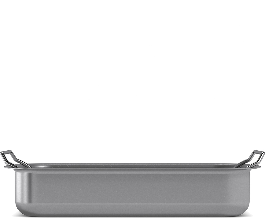 Rustidera con rejilla Eva Trio, 24,3 x 35 cm, con revestimiento antiadherente Slip-Let