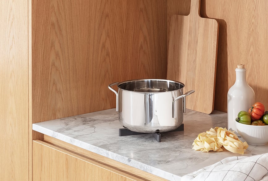 Salvamanteles Flex Trivet, negro