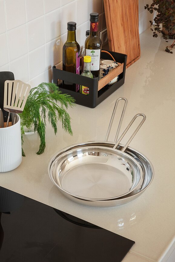 Sartén Eva Trio Stainless Steel 28 cm