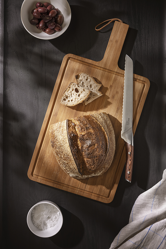 Tabla de Cortar Nordic Kitchen de madera de bambú, 32 x 24 cm