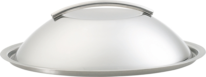 Tapa de acero inoxidable Eva Trio, abovedada, para ollas
