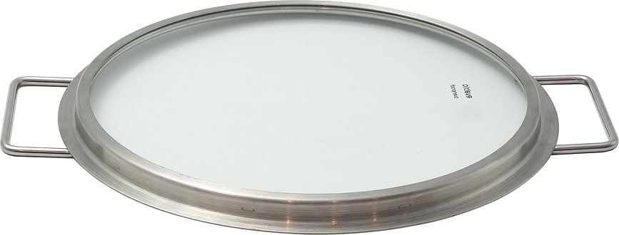 Tapa de cristal Eva Trio, 24 cm, con doble asa