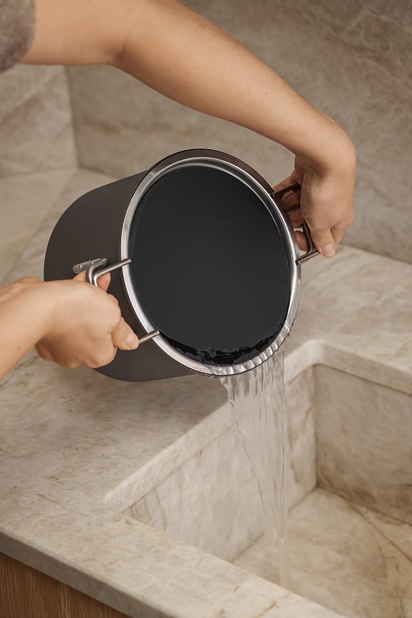 Tapa coladora Eva Solo, 20 cm, con dos asas