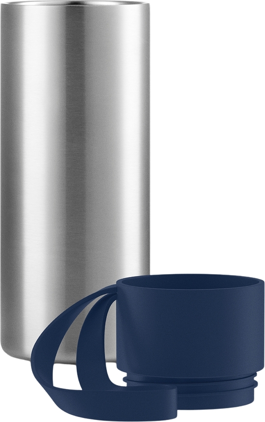 Taza Térmica de material reciclado To Go Cup, con asa, azul