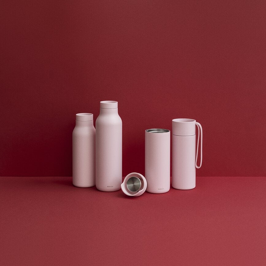 Taza térmica To Go, 350 ml, color coco, con asa