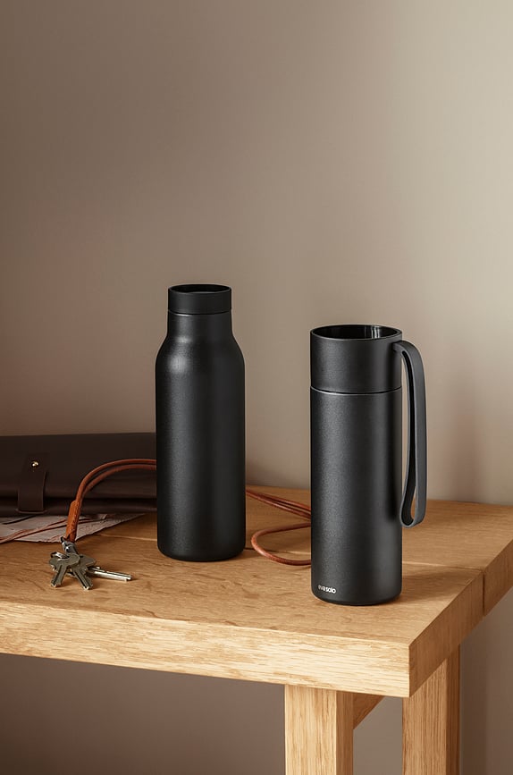 Vaso térmico To Go, 350 ml, pistacho, con asa