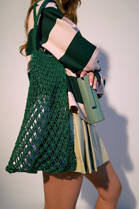 Taza térmica To Go, 350 ml, color coco, con asa