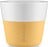 Tazas de Café Lungo Eva Solo, color arena dorada, 2 unidades