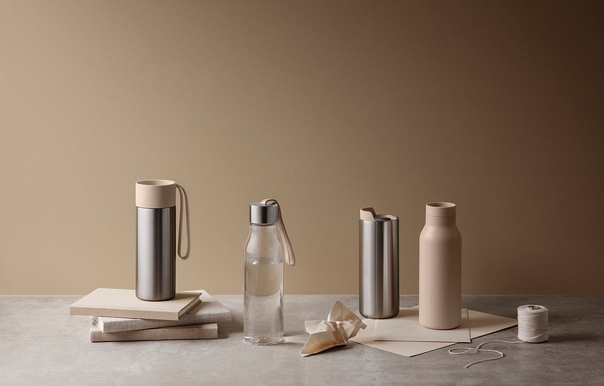 To Go Cup Κούπα Θερμός με λαβή, σοκολατί