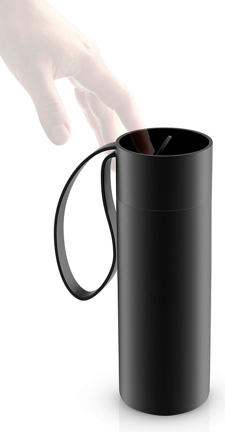 To Go Termo Skodelica, 0,35 l, črna, z ročajem