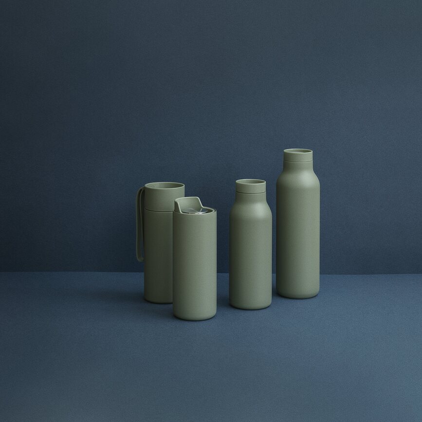 To Go Termosmugg 0,35 l, svart, med handtag