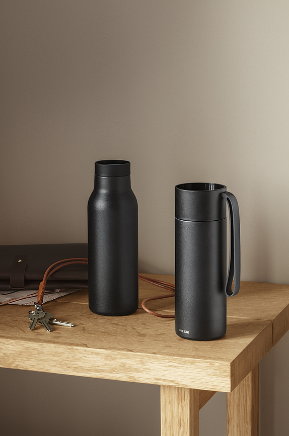 To Go Κούπα Θερμός με λαβή, 350 ml, μαύρη