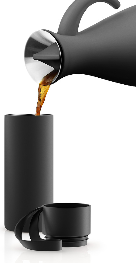 To Go Κούπα Θερμός με λαβή, 350 ml, μαύρη