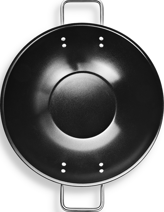 Wok Grey Line, antiadherente Slip-Let, 32 cm