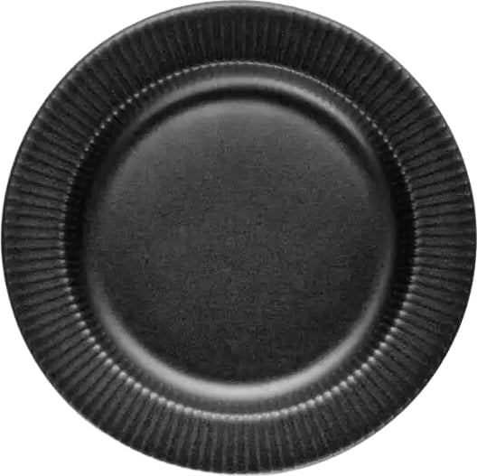 Legio Nova Flacher Teller 19 cm schwarz