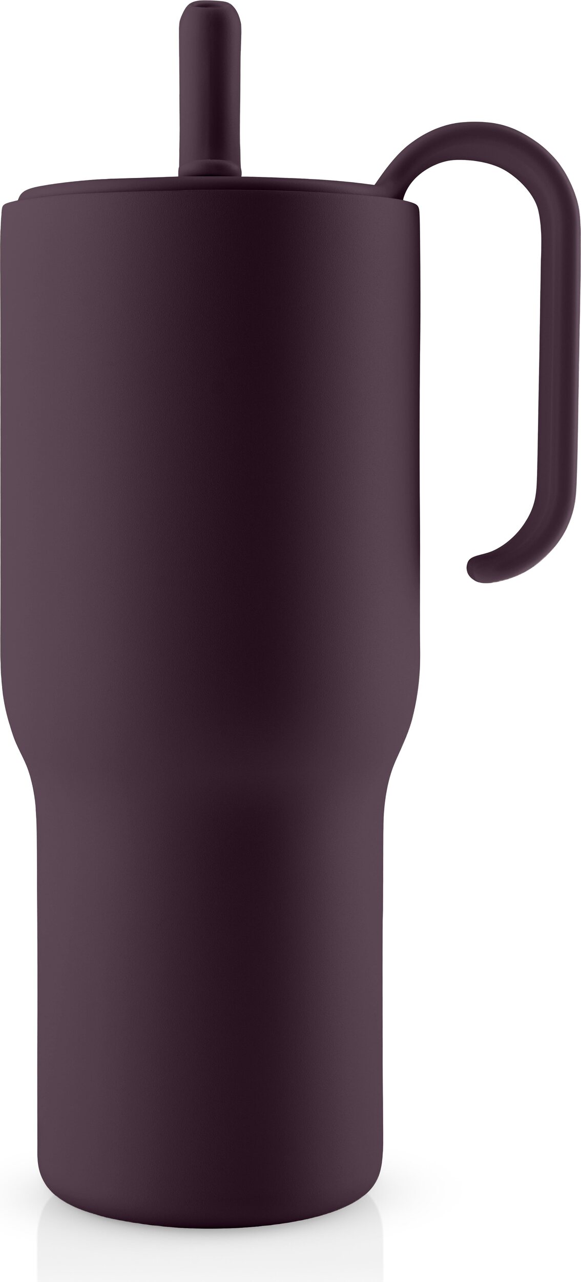 SipnGo Thermobecher mit Strohhalm 0,9 l, feige
