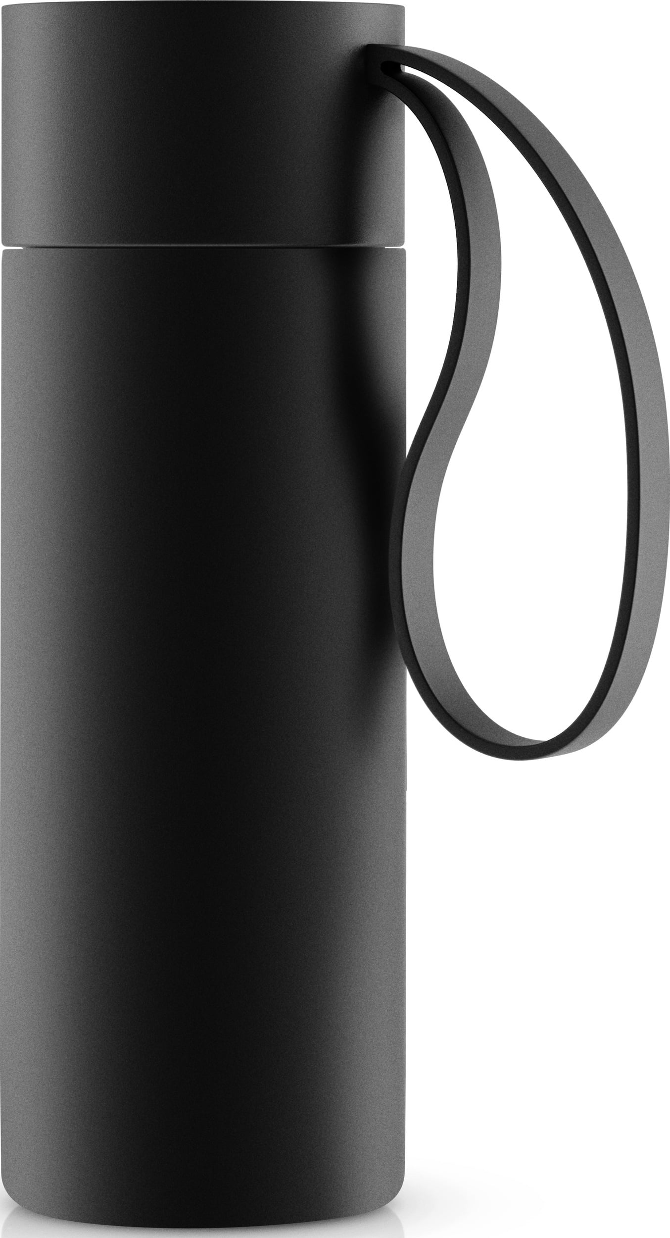 To Go Thermobecher 0,35 l schwarz mit Griff