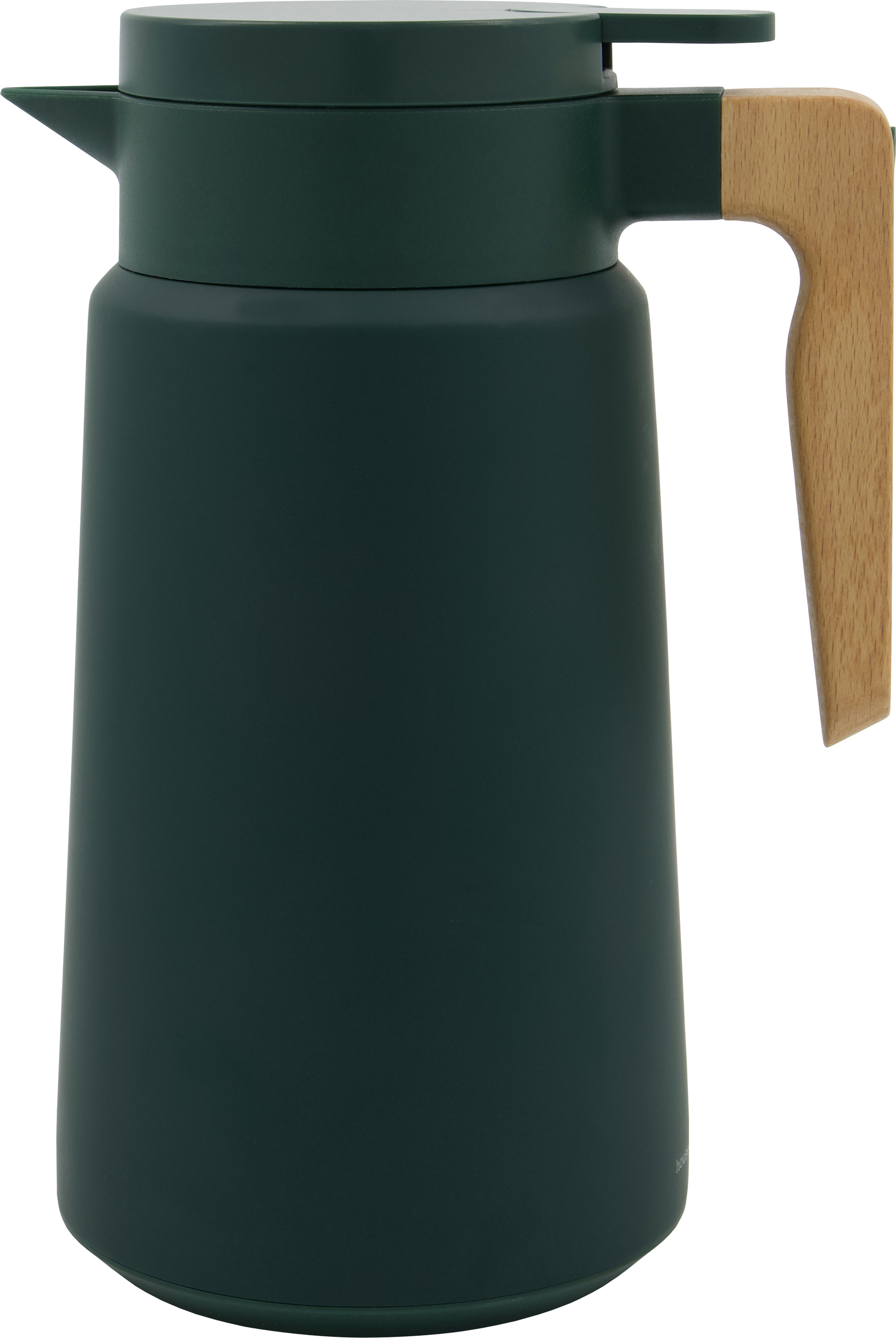HDCole Isolierflasche mit Griff, dunkelgrün