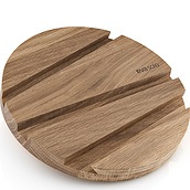 Suport pentru vase fierbinți și tabletă Smartmat de lemn de stejar