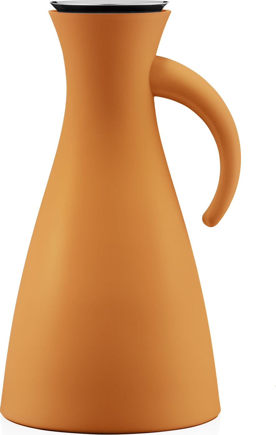 Eva Solo Thermosflasche kürbisfarben mit Griff