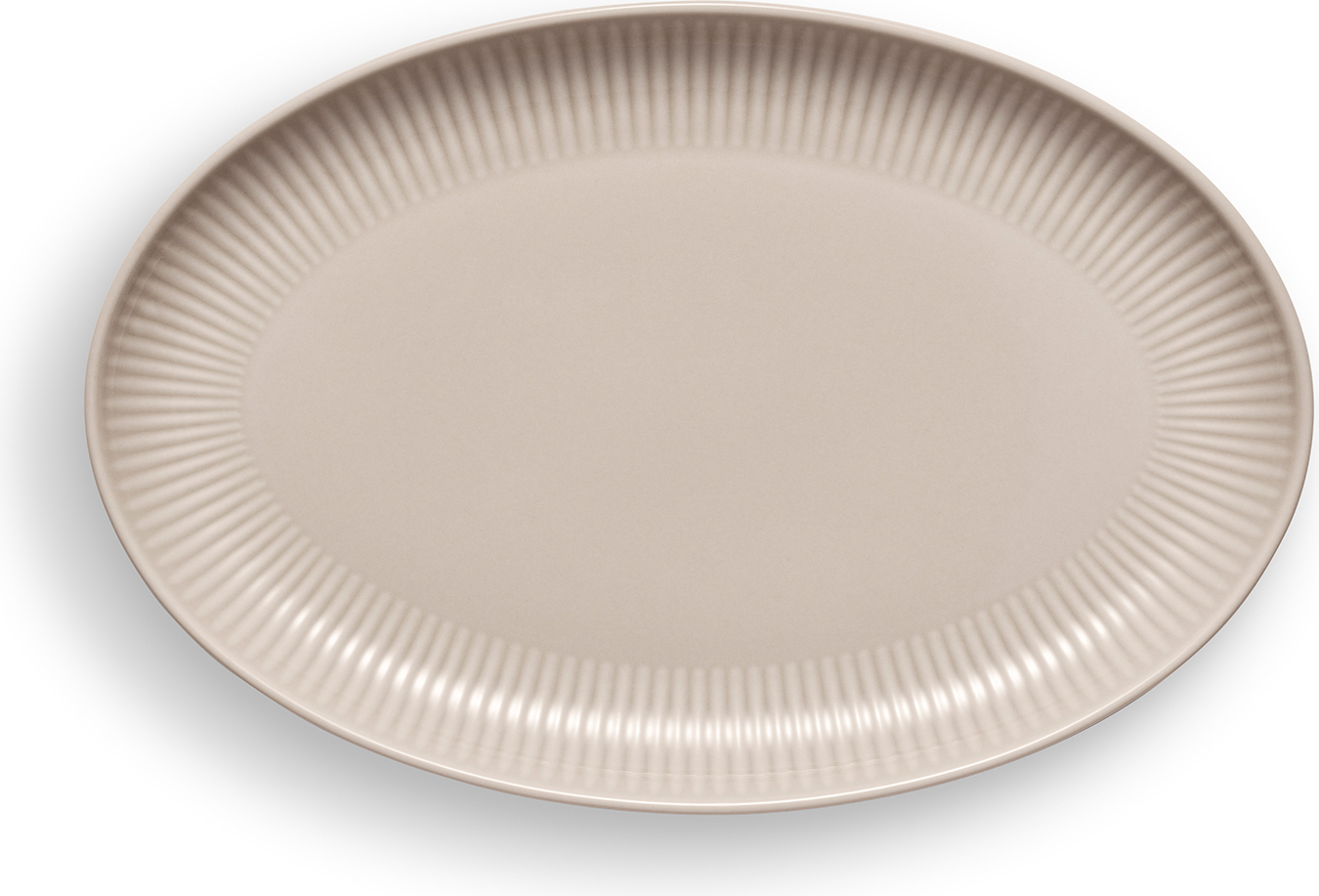 Legio Nova Palette Teller oval 24,5 cm, beige