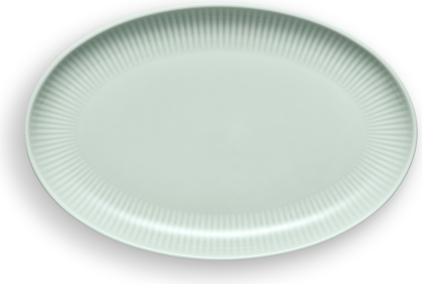 Legio Nova Palette Teller oval 24,5 cm, mintgrün
