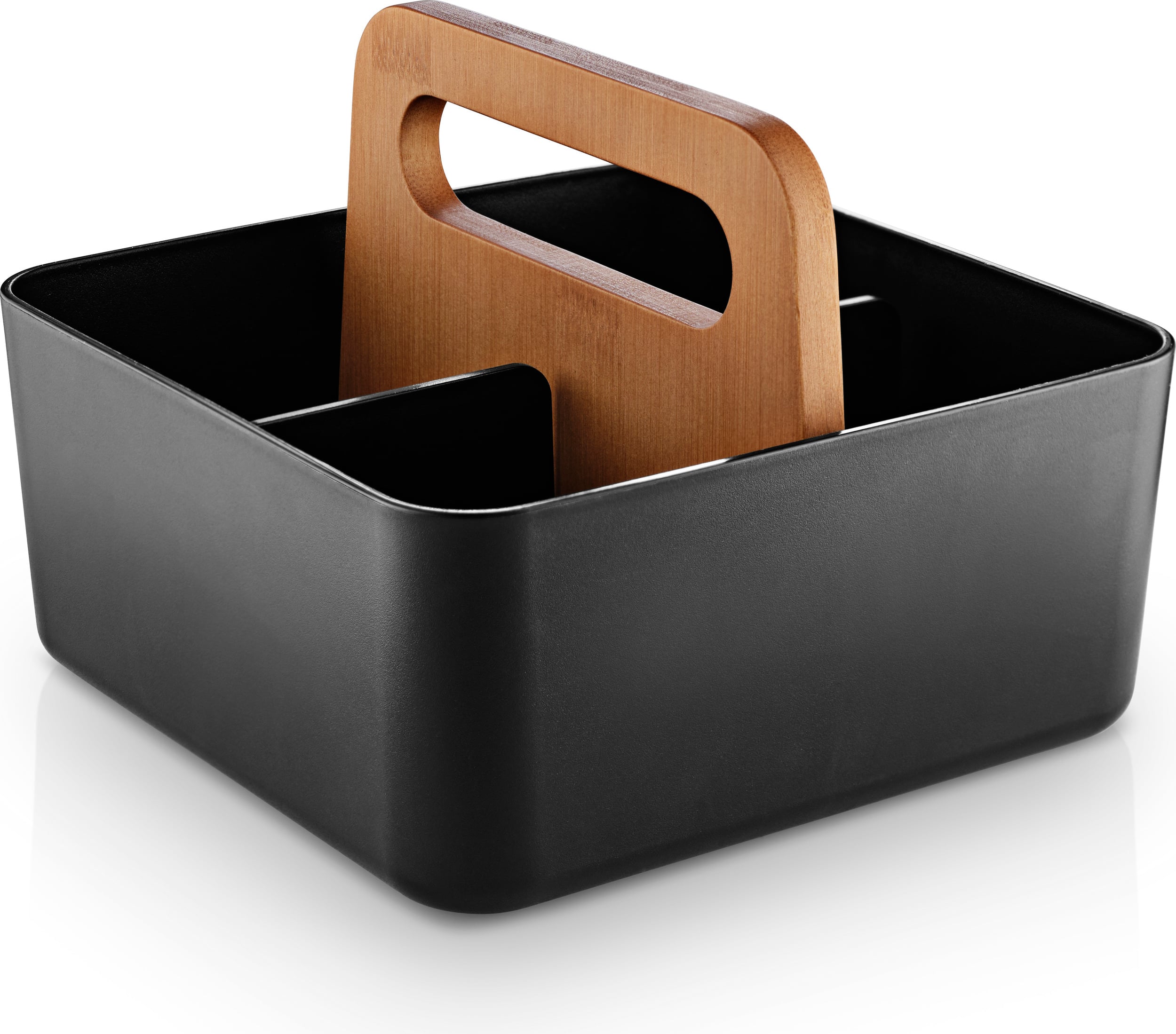Nordic Kitchen Aufbewahrungsbox 17,5 x 17,5 cm, schwarz