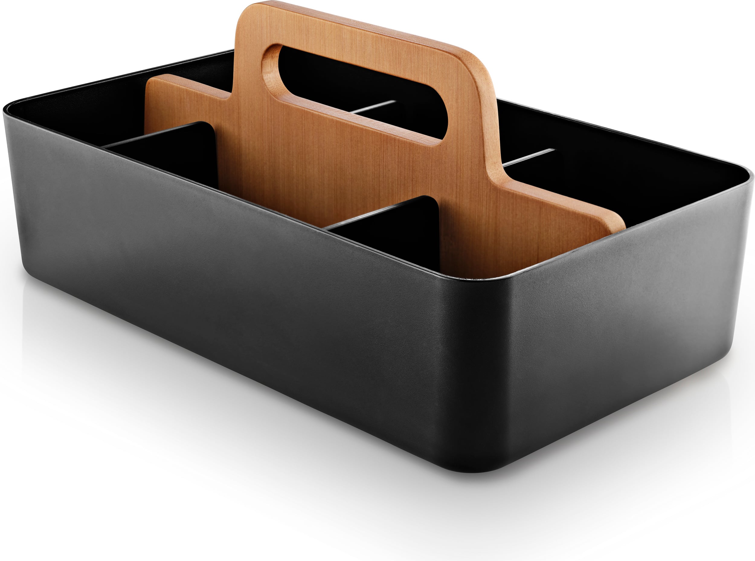 Nordic Kitchen Aufbewahrungsbox 30,5 x 17,5 cm, schwarz