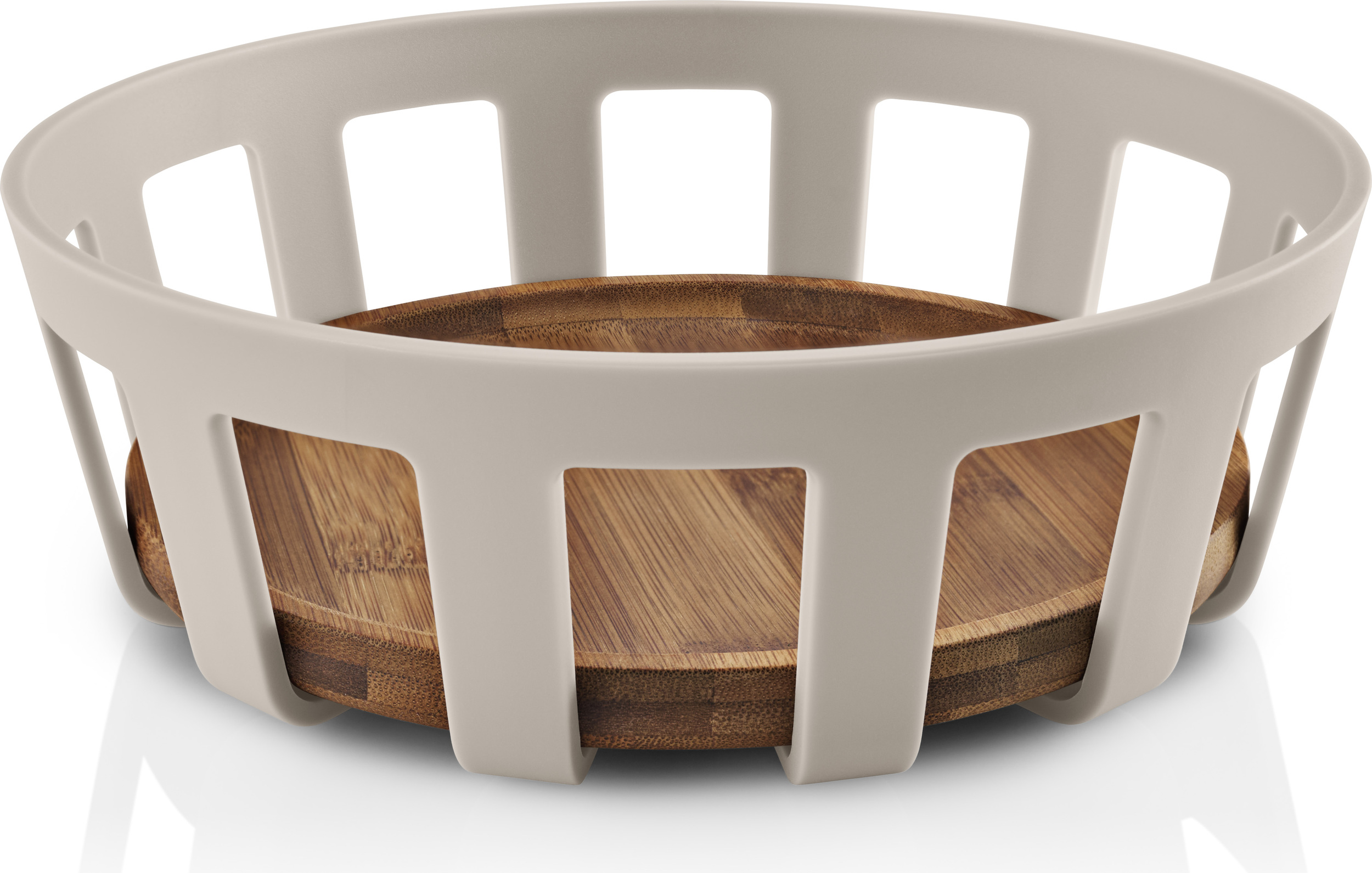 Nordic Kitchen Brotkorb 22 cm, sandfarben, Bambus