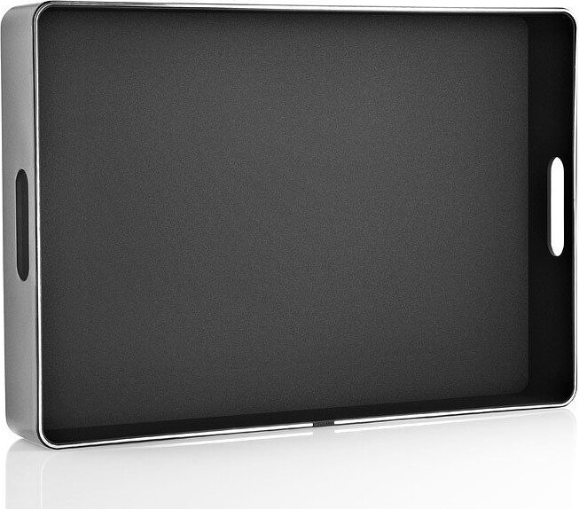 Bandeja de servir con asa Eva Solo, negra