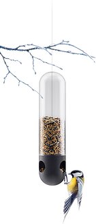 Eva Solo Mangeoire Oiseaux En Verre Avec Bain Pour Oiseaux - Design Jardin 571003