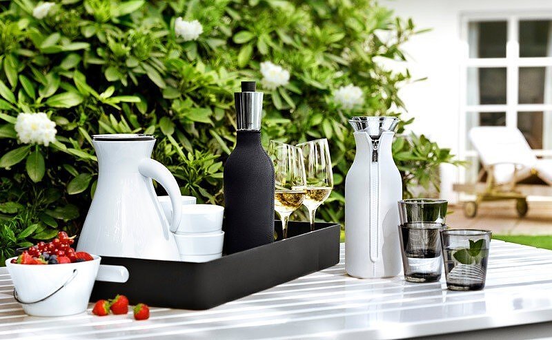 Eva Solo Δίσκος Σερβιρίσματος με λαβή, μαύρος