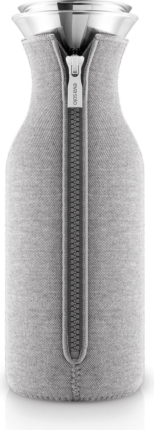 Eva Solo Kühlschrankkaraffe hellgrau Strickware Neopren