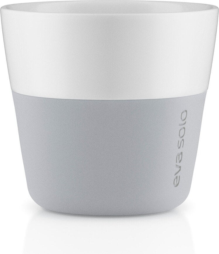 Eva Solo Tasse à Café Lungo, gris marbré, Lot de 2