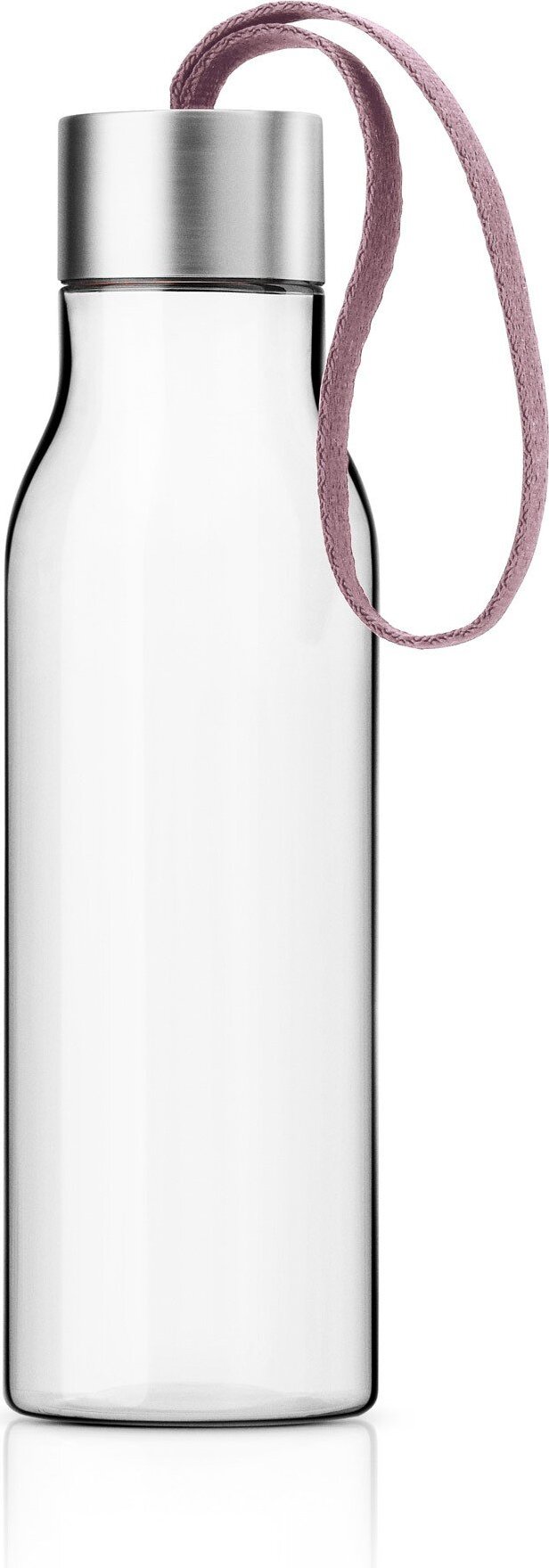 Eva Solo Wasserflasche mit hellrosa Griff