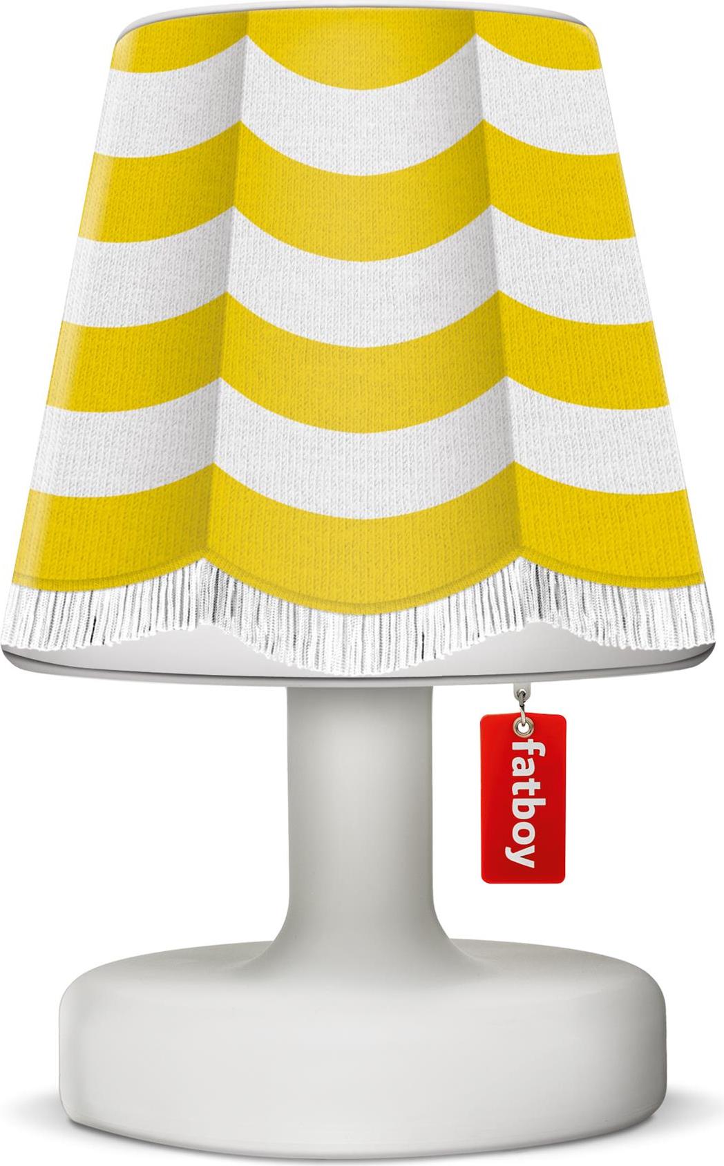 Abażur Cooper Cappie Stripe Curtain Yellow do lampy Edison The Petit