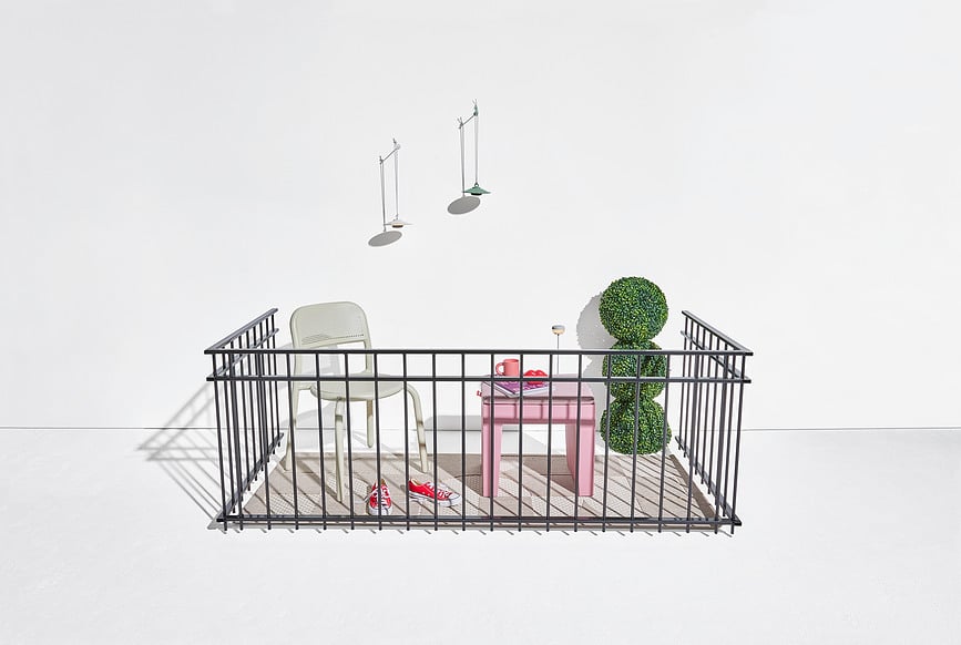 Aplique de pared inalámbrico Chap-O, verde salvia