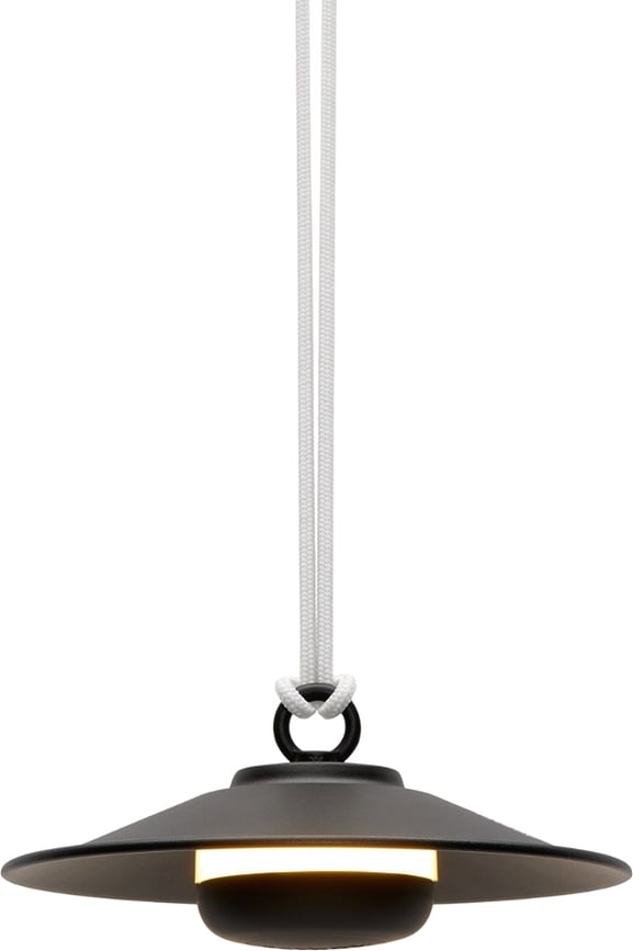 Aplique de pared inalámbrico Chap-O, verde salvia