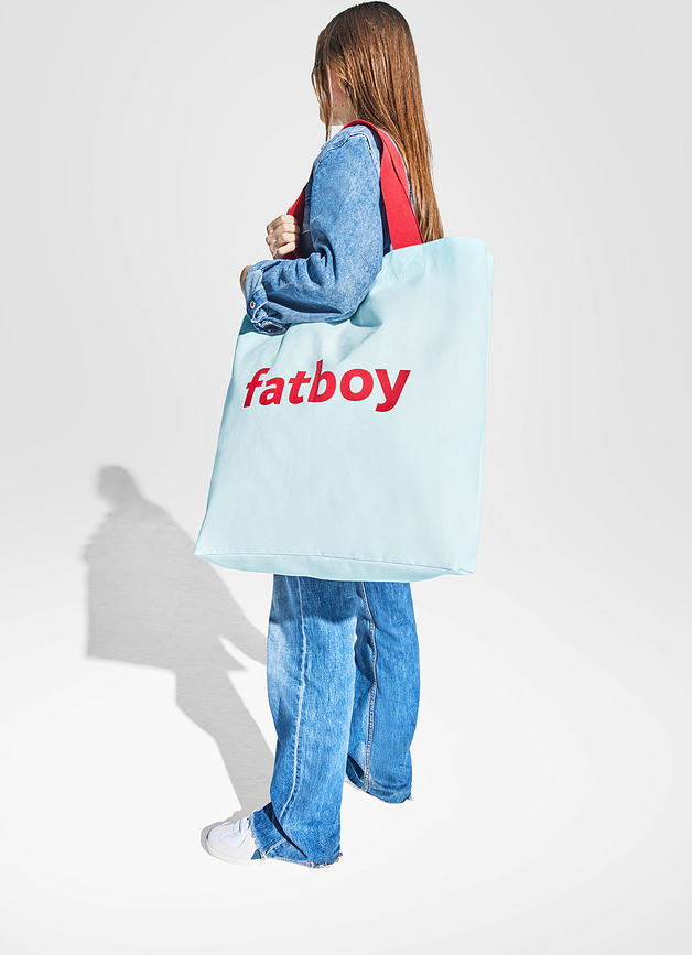 Baggy Torba, svetlo modra