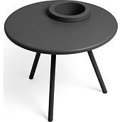 Bakkes Table with flowerpot anthracite