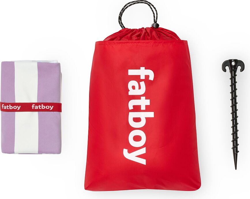 Beach Πετσέτα Παραλίας με θήκη, μπλε, Σετ 2 τεμαχίων