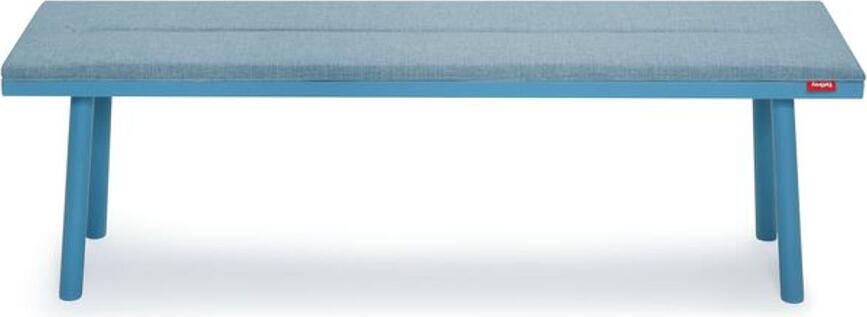 Blazina za vrtno klop Fred's 40 x 160 cm, temno siva