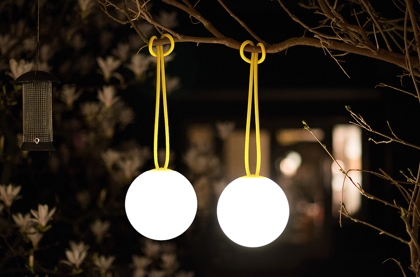 Bolleke Lampa bežična antracitna