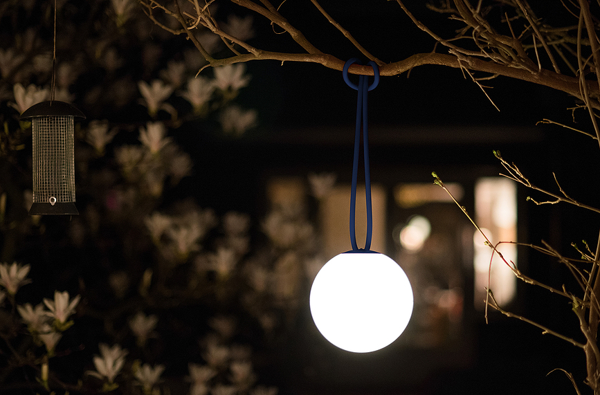 Bolleke Lampa bežična antracitna