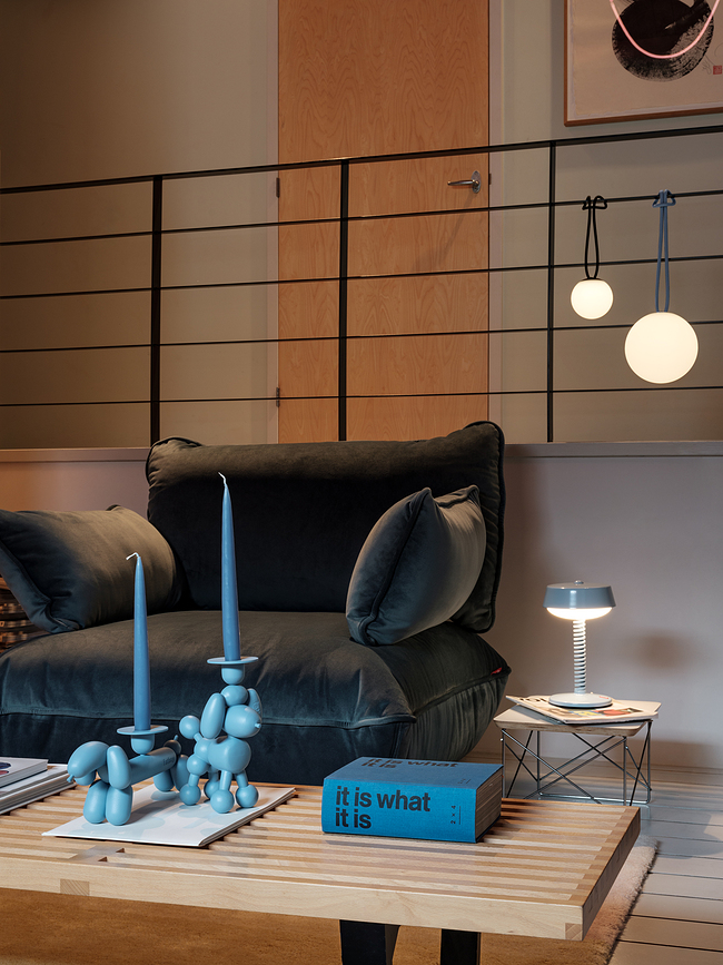 Bolleke Mini La Surprise Lampe bežične antracitne 12 kom.